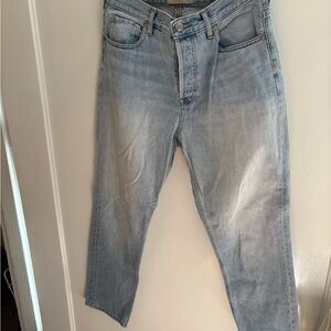 Everlane Blue Ankle Cropped Denim Jeans